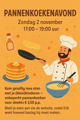 pannenkoekenavond pannenkoekenavond